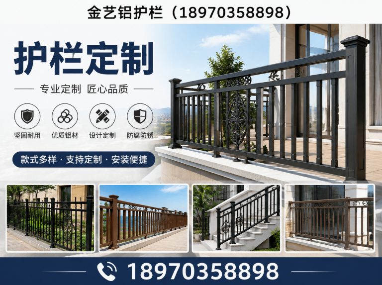 婺源县铝艺楼梯扶手展示图
